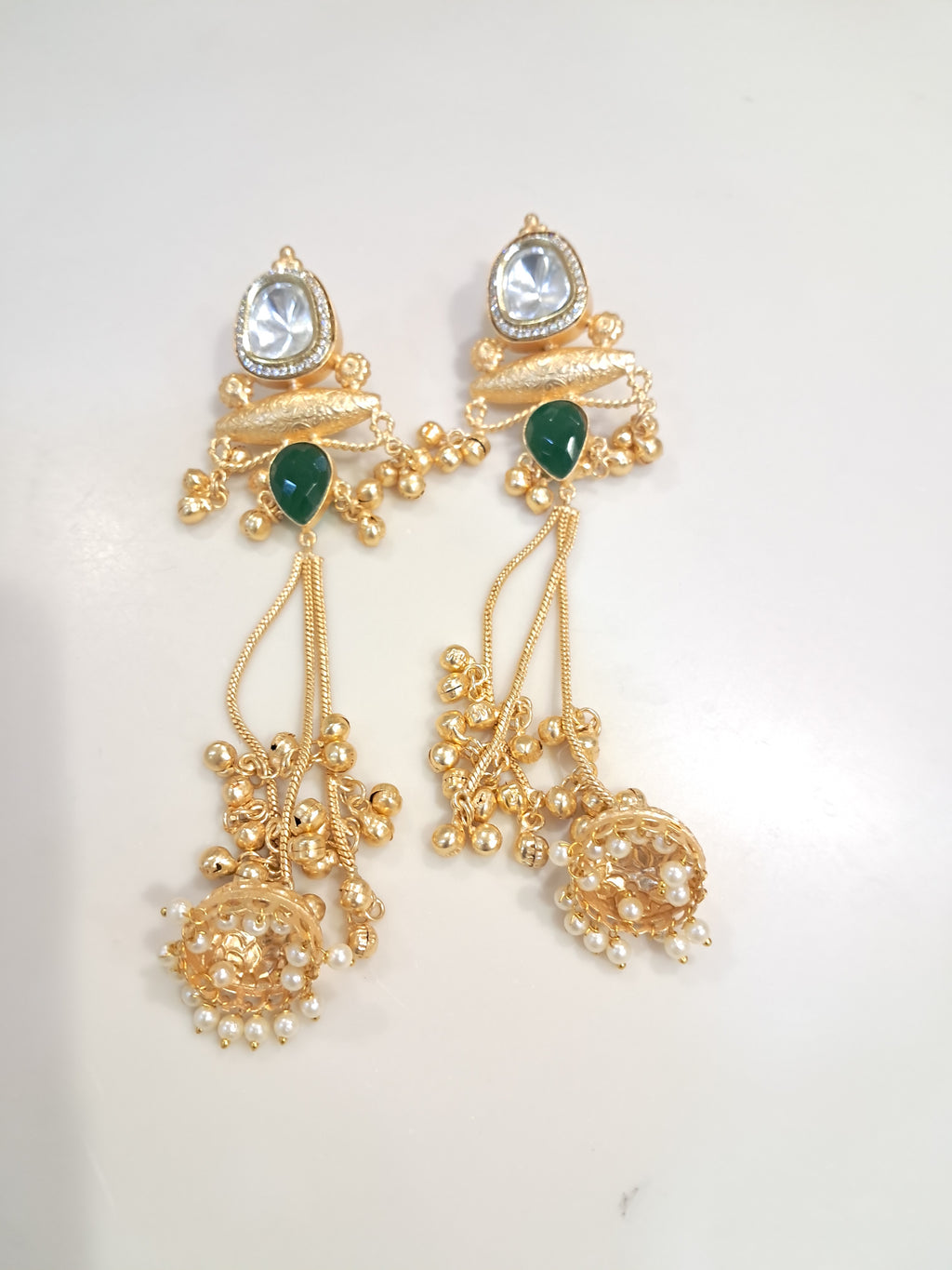 Trending Kashmiri Jhumka Earrings – Luxury Wedding Season Statement Jewelry