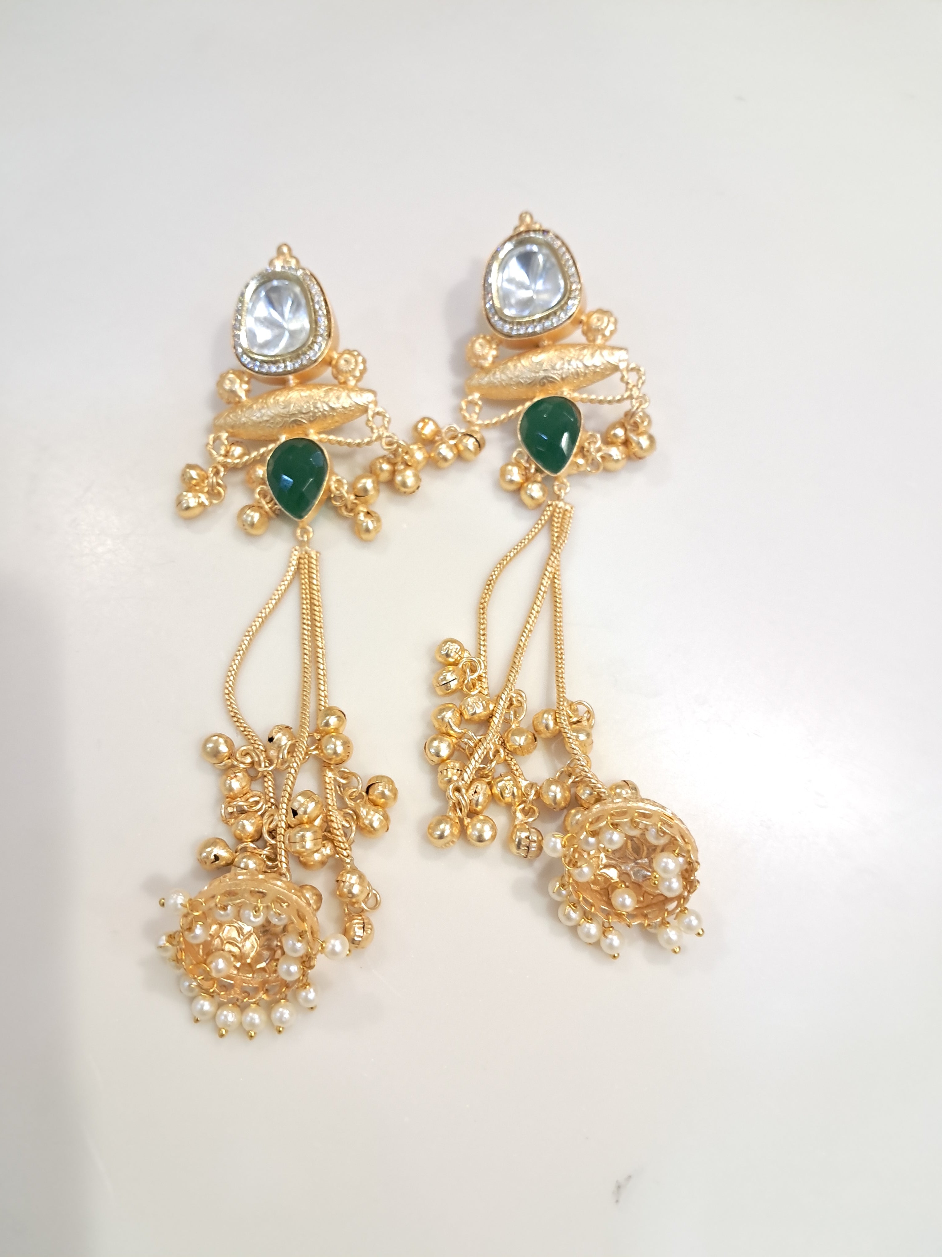 Trending Kashmiri Jhumka Earrings – Luxury Wedding Season Statement Jewelry