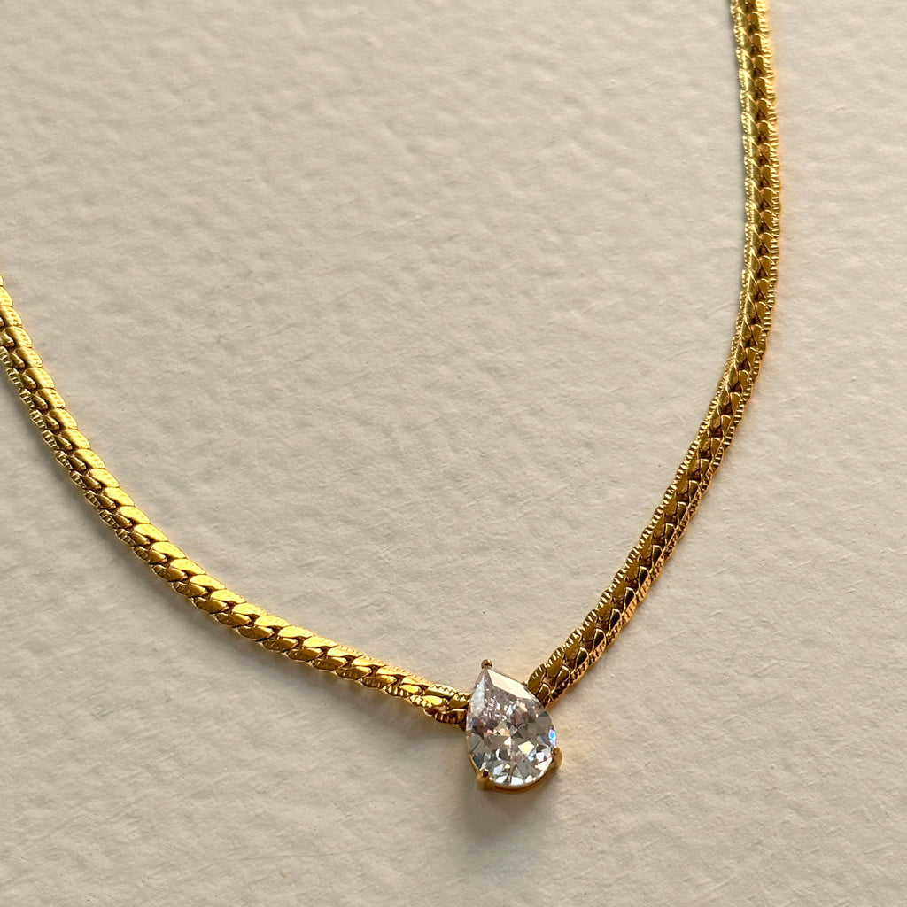Luxury Promise Drop Necklace