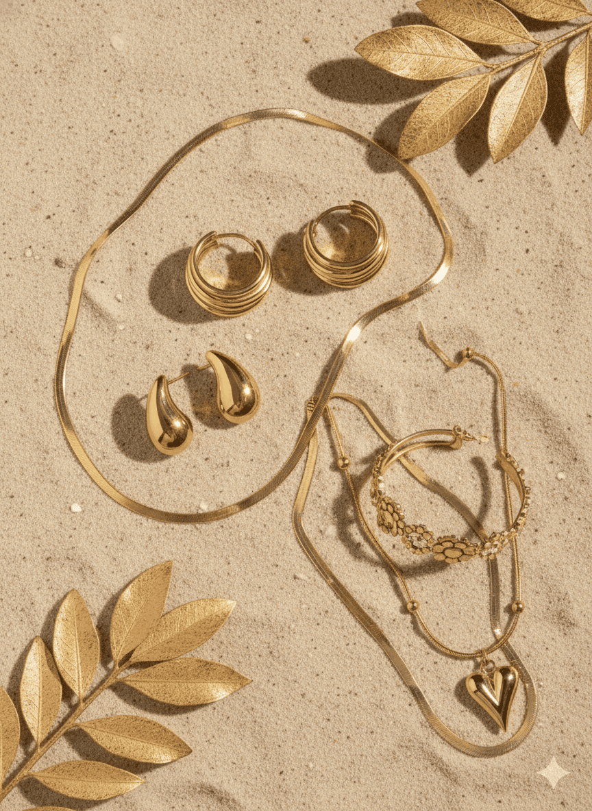 Gold Daily wear jewelry