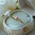 GleamSquare Gold Ring